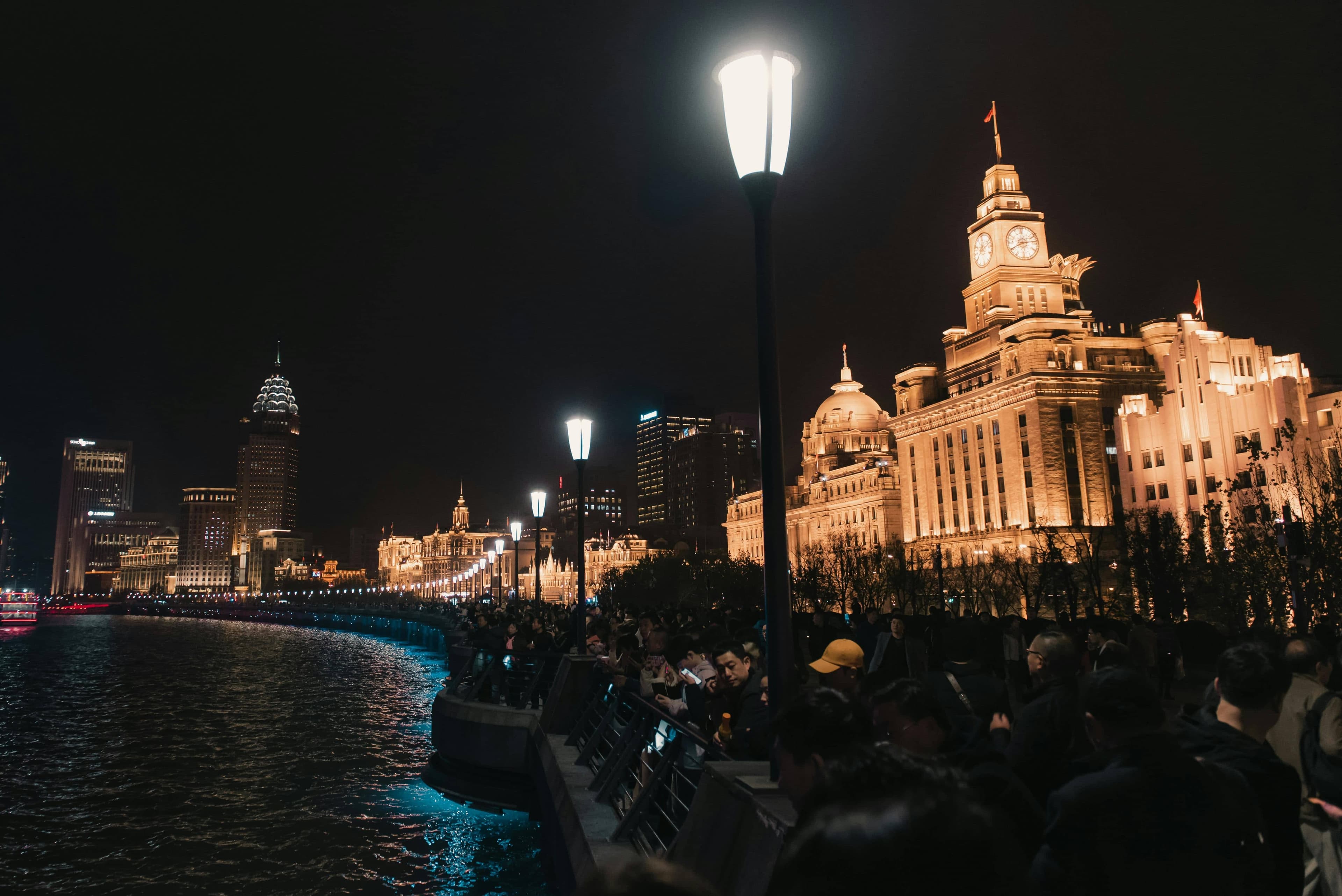 The Bund (外滩) - The Bund is a famous waterfront area in central Shanghai, featuring a wide variety of architectural ...
